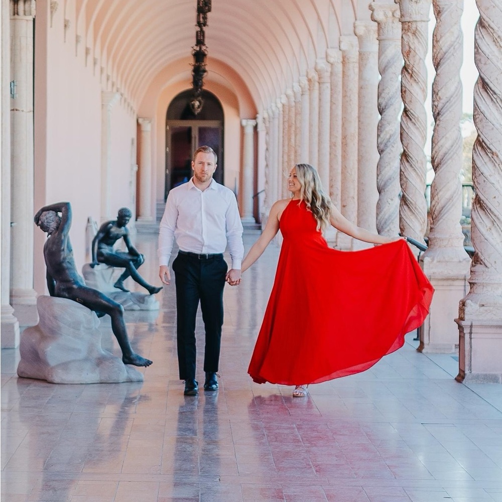 Lulus Mythical Kind Of Love Red Maxi Dress